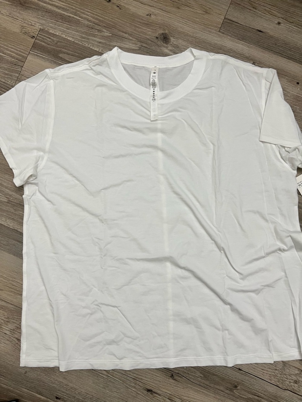 NWT lululemon athletica White All Yours Short Sleeve Tee